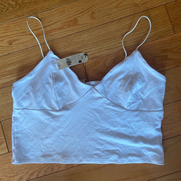 NWT GARAGE RIBBED BUSTIER CAMI - Picture 2 of 3